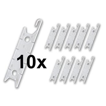 10 Schnurwickler für Zug- und Gardinenschnüre