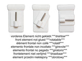 Montagehinweis für den Fensterhaken der Gardinenstange Style