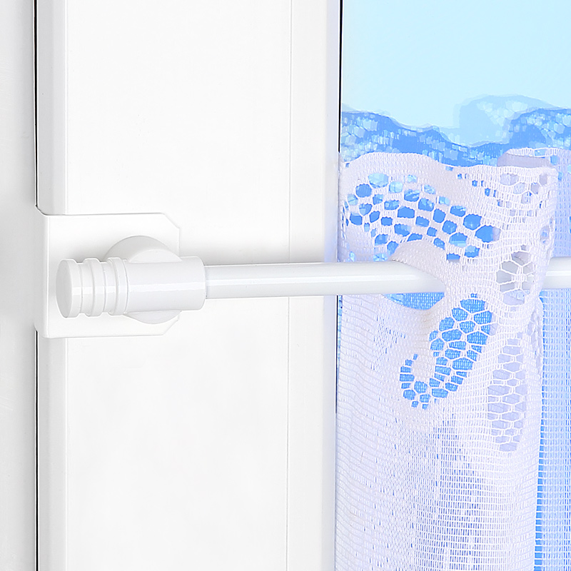 Asta allungabile per tende Basic Fix-Klick 55-80 cm colore bianco Asta allungabile per tende Basic Fix-Klick 55-80 cm colore bianco